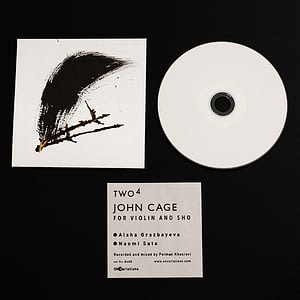SN Variations Two4 John Cage Limited edition